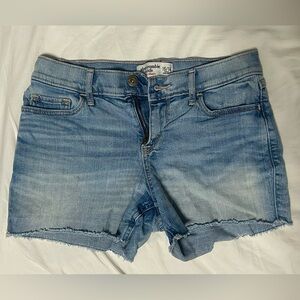 Abercrombie Kids Blue Jean Shorts Classic Style